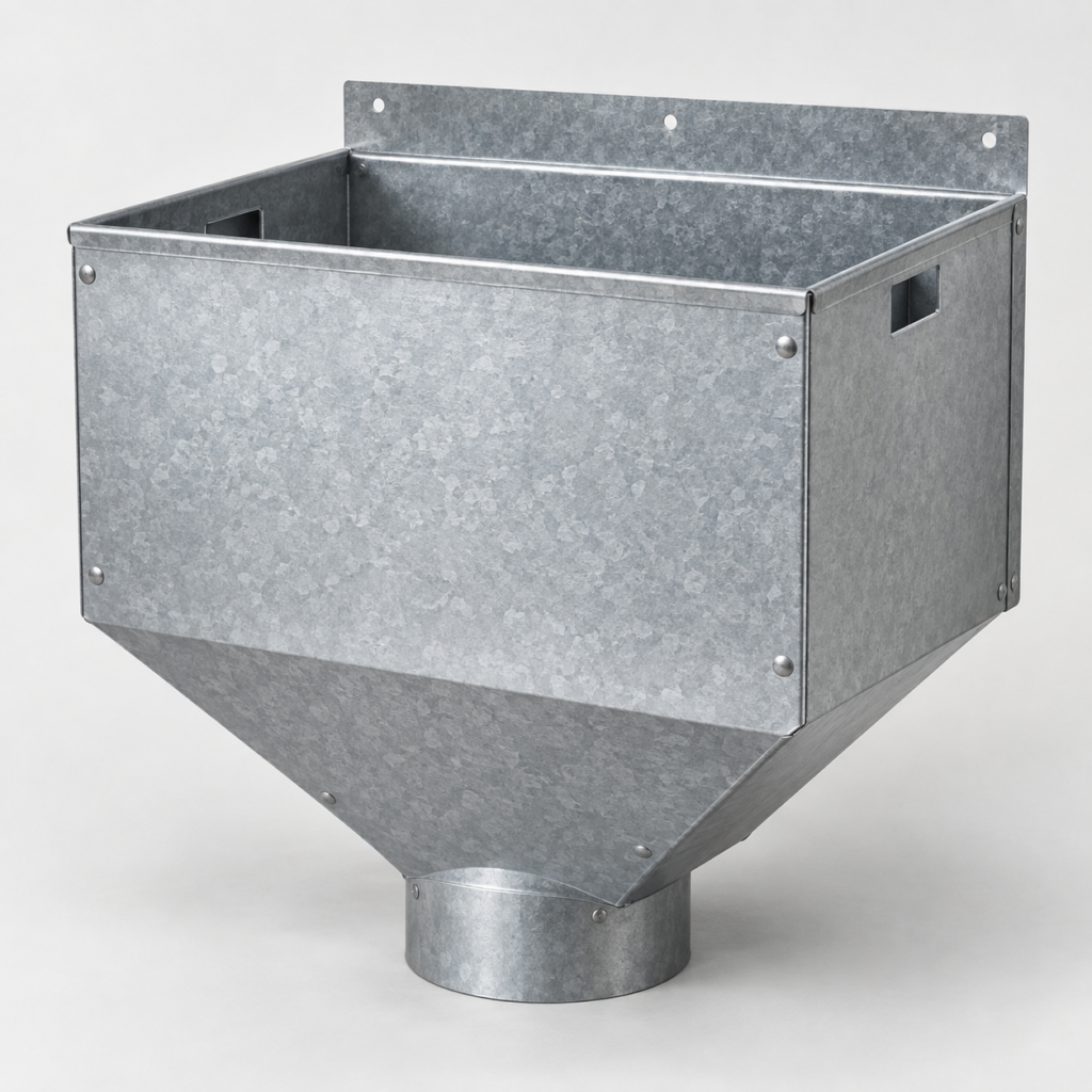 Galvalume scupper collector
